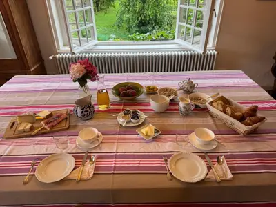 Nourriture dans le B&B/chambre d'hôtes ou à proximité