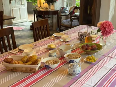 Nourriture dans le B&B/chambre d'hôtes ou à proximité