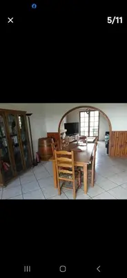 Plan de l'établissement Maison au milieu des vignes