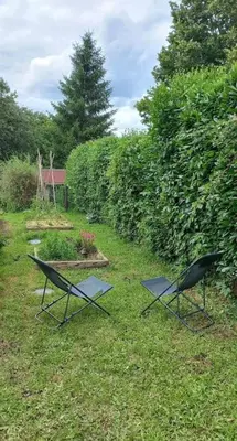 Jardin de l'établissement Chez Flo