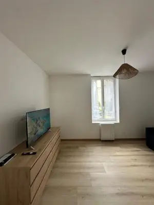 Télévision ou salle de divertissement dans l'établissement Studio des Combes