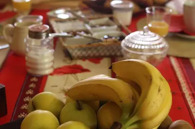 Nourriture dans le B&B/chambre d'hôtes ou à proximité