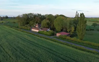 Paysage naturel près de la maison de vacances