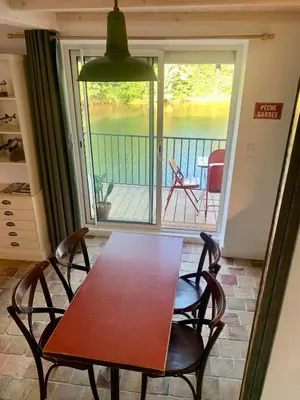 Balcon ou terrasse dans l'établissement La Maison du Pêcheur