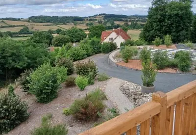 Paysage naturel près de le B&B/chambre d'hôtes