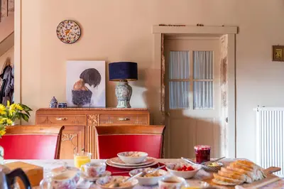 Nourriture dans le B&B/chambre d'hôtes ou à proximité