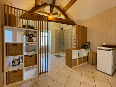 Cuisine ou kitchenette dans l'établissement Maison Perrières