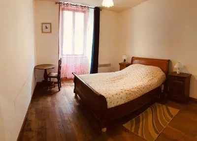 Un ou plusieurs lits dans un hébergement de l'établissement Appartement Hirondelle