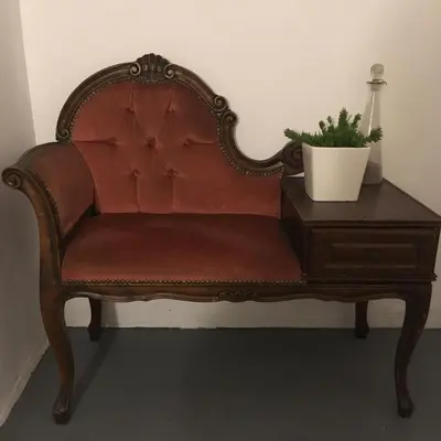 Coin salon dans l'établissement Manoir Bnburgundy 8 P
