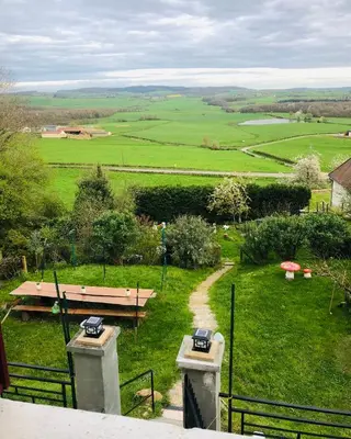 Paysage naturel près de la maison de vacances