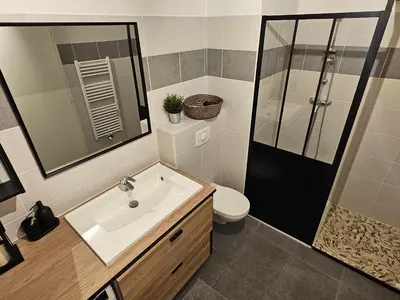 Salle de bains dans l'établissement Hippolyte - Magnifique appartement en centre-ville