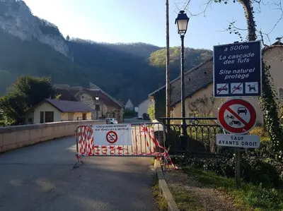 Paysage naturel près de la maison de vacances