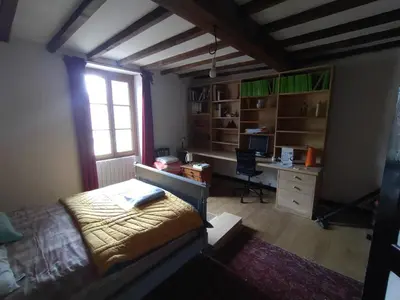 Coin salon dans l'établissement Gite meublé 6 personnes 2 étoiles Haute Cote d'or Proche des merveilles touristiques