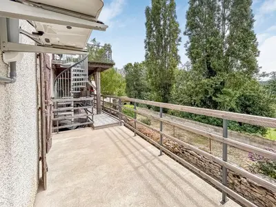 Balcon ou terrasse dans l'établissement Séjour Authentique à Baubigny