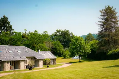 Paysage naturel près de the country house