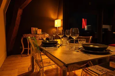 Boissons dans l'établissement La Suite I I Château proche de Dijon