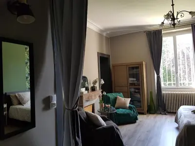 Un ou plusieurs lits dans un hébergement de l'établissement Le Chateau