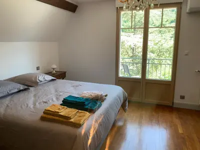 Un ou plusieurs lits dans un hébergement de l'établissement Longue Vue en Arbois