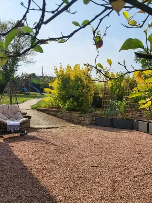 Jardin de l'établissement Gîtes Saint-Germain