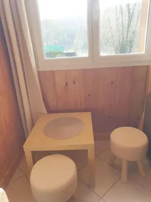 Plan de l'établissement Gîte les 4 saisons - Intérieur bois - Lac de Chalain