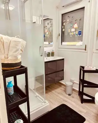 Coin salon dans l'établissement Maison à la campagne