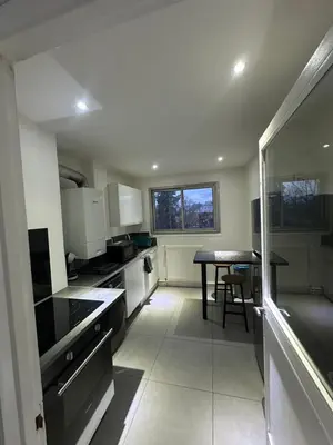 Cuisine ou kitchenette dans l'établissement Appartement poincaré