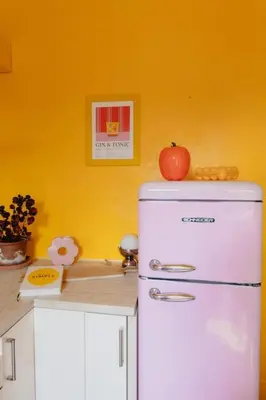 Cuisine ou kitchenette dans l'établissement Maison POP à la campagne