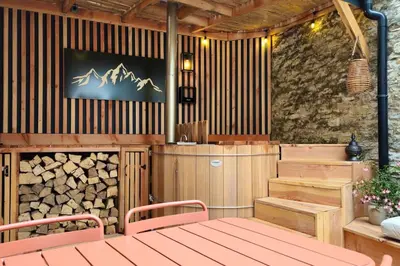 Plan de l'établissement Gite romantique avec spa en Bourgogne