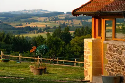 Paysage naturel près de la maison de vacances