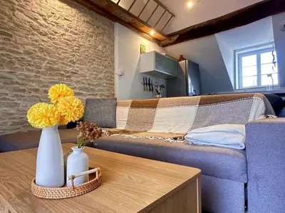 Coin salon dans l'établissement Le Mignon de Chenôve