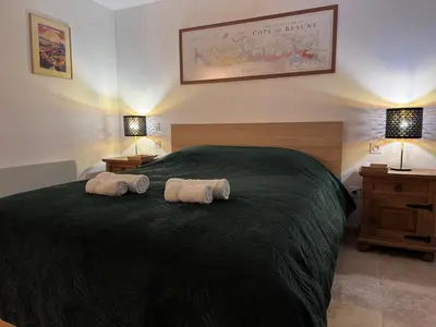 Un ou plusieurs lits dans un hébergement de l'établissement Escapade à Pommard