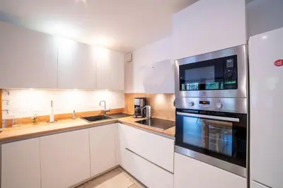 Cuisine ou kitchenette dans l'établissement L'Horeb - Maison hyper centre