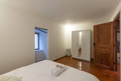 Un ou plusieurs lits dans un hébergement de l'établissement Cabana & La Chapelle - Proche Cluny et Tournus