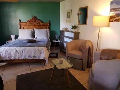 Un ou plusieurs lits dans un hébergement de l'établissement La Petite Maison du Gardien