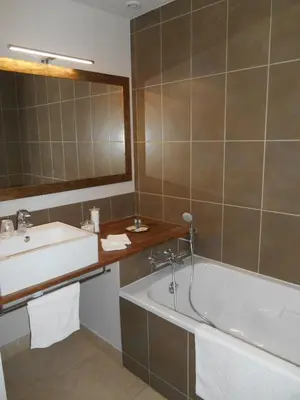 Salle de bains dans l'établissement Escampette Coin Cuisine