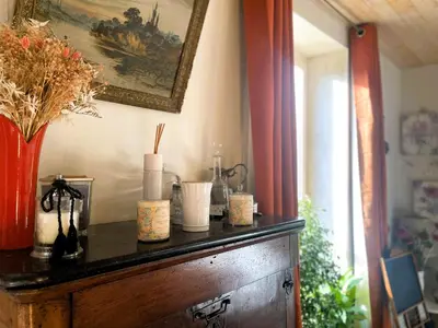 Plateau bouilloire dans l'établissement La maison Villecharny