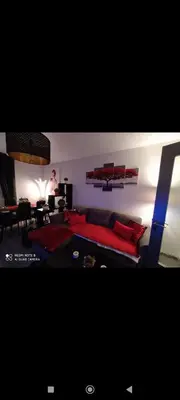 Télévision ou salle de divertissement dans l'établissement Appartement 3 pièces Chenôve