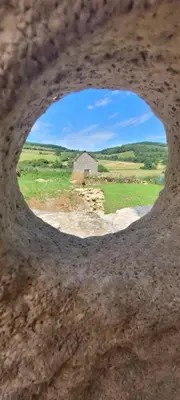 Paysage naturel près de la maison de vacances