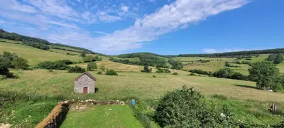Paysage naturel près de la maison de vacances