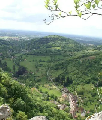 Paysage naturel près de la maison de vacances