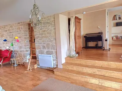 Coin salon dans l'établissement Le Petit Château