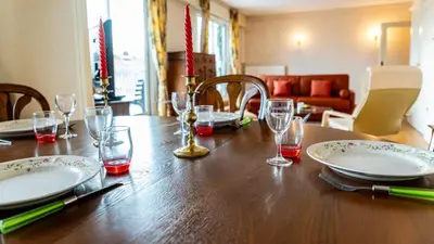 Coin salon dans l'établissement Le Darcy - Balcon - Centre ville - 2BDR 2BR