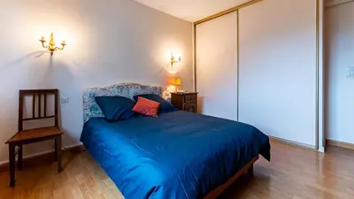 Un ou plusieurs lits dans un hébergement de l'établissement Le Darcy - Balcon - Centre ville - 2BDR 2BR