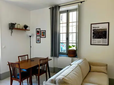 Coin salon dans l'établissement Le Séquoia