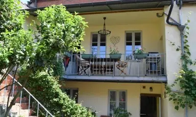 Balcon ou terrasse dans l'établissement B&B Chez Marie