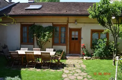 Jardin de l'établissement B&B Chez Marie