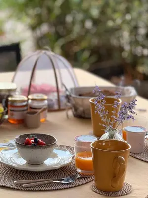 Nourriture dans le B&B/chambre d'hôtes ou à proximité