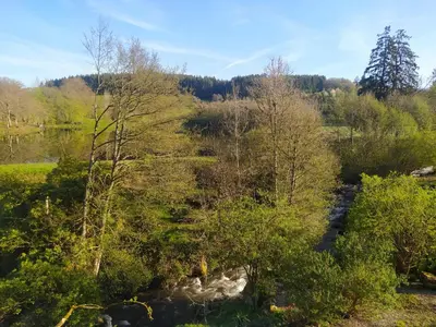 Paysage naturel près de la maison d'hôtes