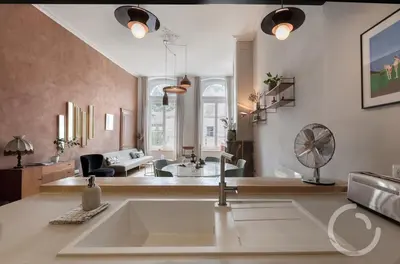 Plan de l'établissement La troussotte, superbe appartement de 110m2 avec terrasse et jardin
