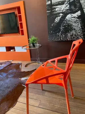 Coin salon dans l'établissement Dijon La Belle Adresse